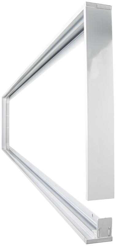Ramka panela LED do natynkowego montażu 300×1200×43 mm LP30120K TRACON