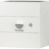 Solarna oprawa ścienna LED z czujnikiem ruchu, biała 2 W 3000/4000/6000 K 300 lm LSCW2W TRACON
