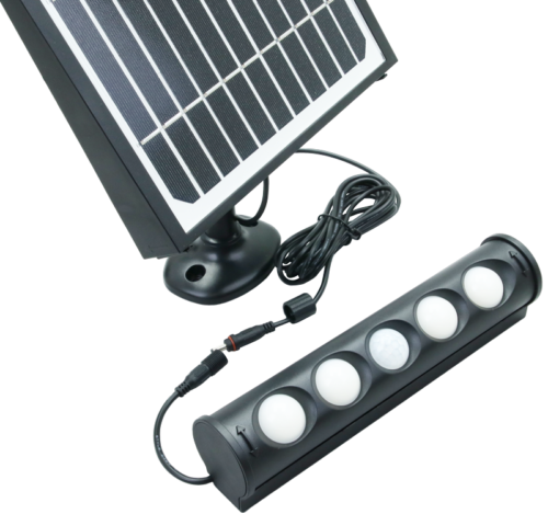 Reflektor solarny LED z czujnikiem ruchu 8W 4000 K 700 lm LSFLSP8W TRACON
