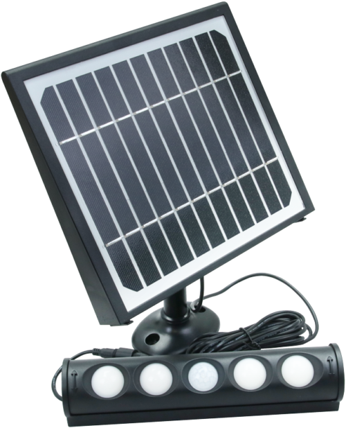 Reflektor solarny LED z czujnikiem ruchu Reflektor solarny LED z czujnikiem ruchuLSFLSP8W