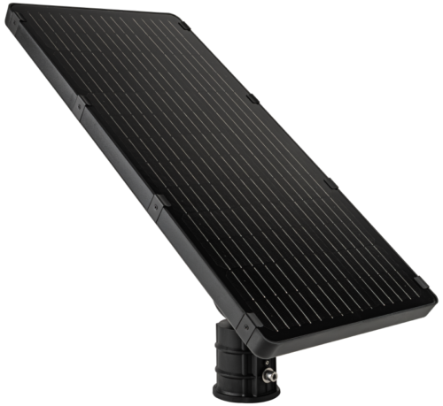LSLSH40W-1 Solarna, hybrydowa oprawa uliczna LED z czujnikiem ruchu 40 W 4000 K 6600 lm LSLSH40W TRACON