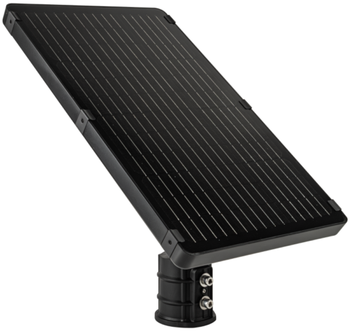 Solarna, hybrydowa oprawa uliczna LED z czujnikiem ruchu 60 W 4000 K 9600 lm LSLSH60W TRACON