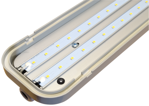 LV1224E-1 Oprawa hermetyczna LED,inwerterowy zest. uzupełniaj. 230 V 50 Hz 30 W/3W LV1530E TRACON