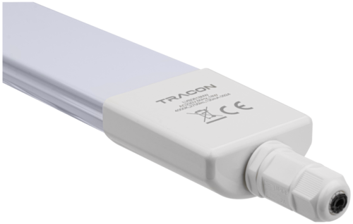 Szeregowana przemysłowa oprawa LED, hermetyczna 230 VAC 45 W 6750 lm LVB1545NW TRACON