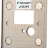 LVS03MS-1 Magnetyczna płyta czołowa do oprawy LVS03M, srebrna 86.5x86.5x2mm LVS03MS TRACON