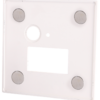 Magnetyczna płyta czołowa do oprawy LVS03M, biała 86.5x86.5x2mm LVS03MW TRACON