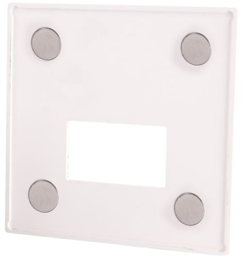 Magnetyczna płyta czołowa do oprawy LVS03, biała 86.5x86.5x2mm LVS03W TRACON