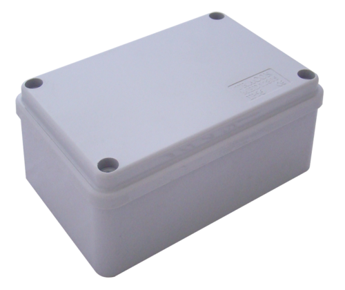 Obudowa elektroniczna jasnoszara pełna pokrywaMED12085