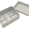 Obudowa elektroniczna, jasnoszara, pełna pokrywa 150×110×70mm IP54 MED15117S TRACON