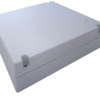 Obudowa elektroniczna jasnoszara pełna pokrywaMED383012