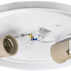 Oprawa sufitowa LED, opal, biała, okrągła 230V 50Hz max. 2x35W MFIP2E27 TRACON