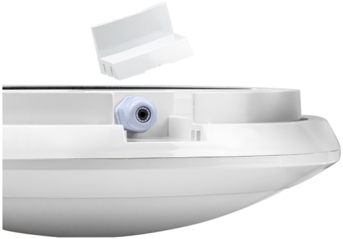 Naścienna oprawa LED z czujnikiem ruchu, wewnętrzna 230VAC 16W 5.8GHz MFM02D TRACON