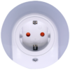 Lampka nocna z czujnikiem 230VAC 50Hz 0.42W NLSCHUKO TRACON