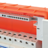 Szyna izolowana uziemiająca N/PE 230/400VAC 100A 13.7×26.6mm NPE-Z-38 TRACON