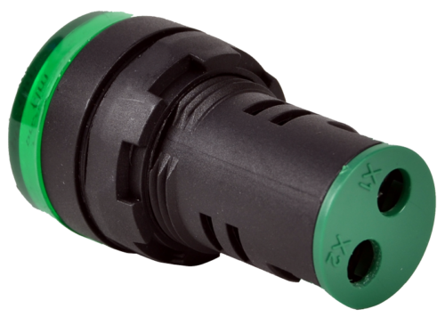 Miernik napięcia, sygnalizacja LED zielona 24-500VAC d=22mm NYG3-VG TRACON