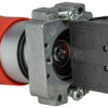 Przycisk awar. grzybk. z blok. czerw. obrot 1×NC 3A/400V AC IP42 NYG442P30 TRACON