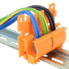 Adapter szynowy do łączników otwieranych OVO PA6.6 OVO-A1 TRACON