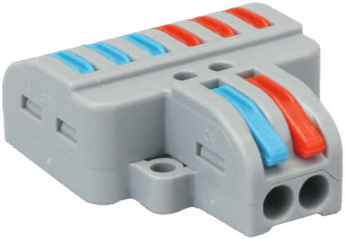 Łącznik bezśrubowy, otwierany 0.5-4mm2 32A 400VAC 2P OVO2P26 TRACON