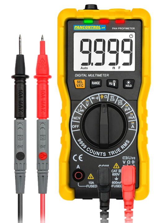 Kompaktowy multimetr cyfrowy Kompaktowy multimetr cyfrowyPANPROFIMETER