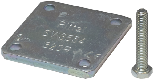 Zacisk płytkowy do szyn 30mm obszar przyłącza 34x10mmPK30/34X10