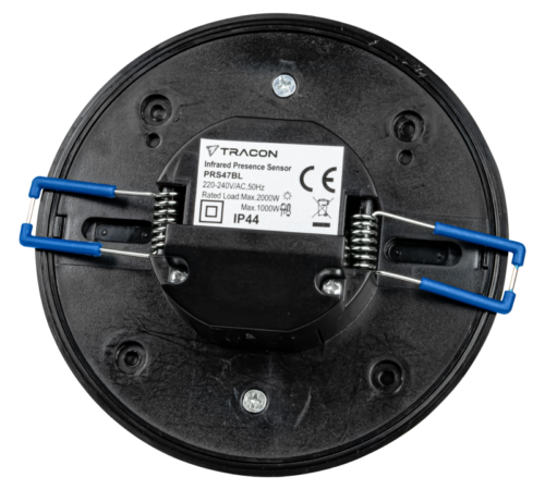 Czujnik obecności, czarny 230V 50Hz 360° PRS47BL TRACON