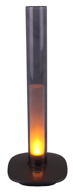Biurkowa, dekoracyjna, akumulatorowa oprawa LED, świeca 1W 2700K 3.7V RLC TRACON