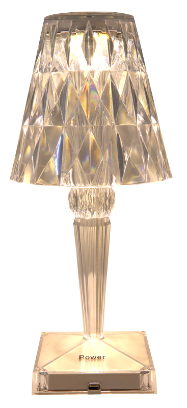 Biurkowa, dekoracyjna, akumulatorowa oprawa LED, z kloszem 1W 3000-6500K 3.7V RLG TRACON