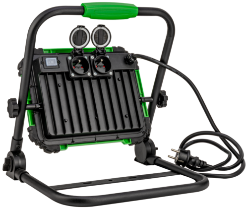 Reflektor LED z gniazdem z bolcem 220-240VAC 100W 9000lm RSMDAWF100W TRACON