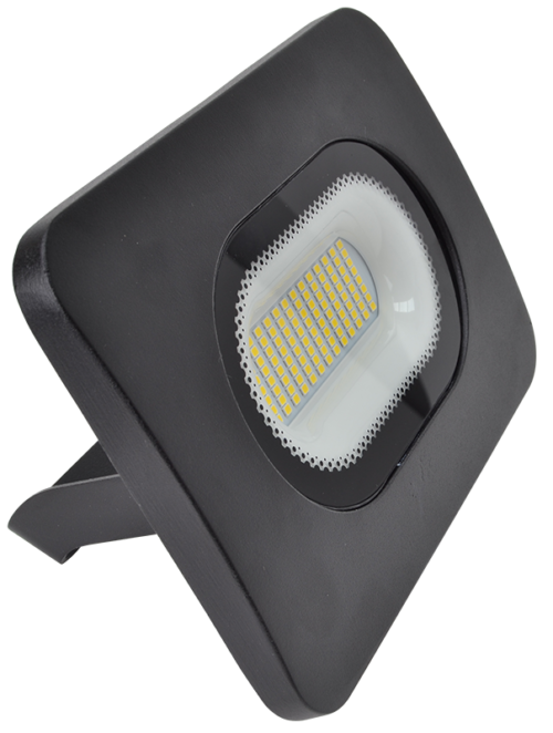 Reflektor SMD LED z dławikiem kablowym czarnyRSMDL50H