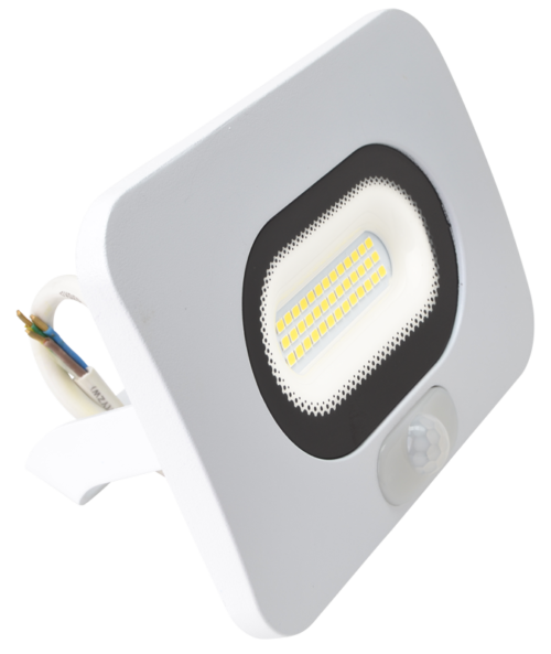 Reflektor SMD LED z czujnikiem ruchu białyRSMDLFM30