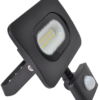 Reflektor SMD LED z czujnikiem ruchu czarnyRSMDLM10H