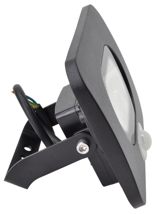 Reflektor SMD LED, czarny, z czujnikiem ruchu 30W 4000K IP65 RSMDLM30 TRACON