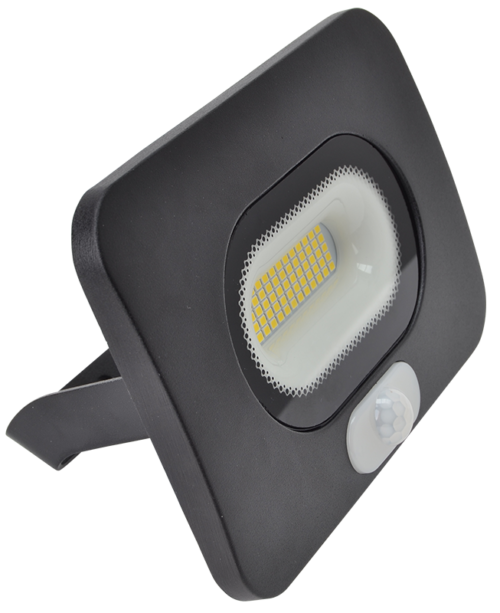 Reflektor SMD LED czarny z czujnikiem ruchuRSMDLM30