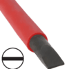 Śrubokręt płaski, izolacja 1000 V, CrV SL 2.5×75mm AC 1000V SD2575SL TRACON