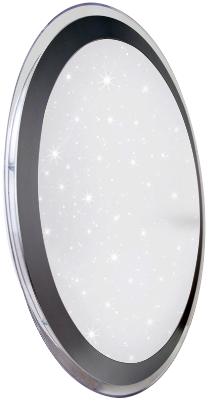 SKY24NW-1 Lampa sufitowa LED z krawędzią grafitową, sterowana 230 VAC 40W 2700lm SKYR40W TRACON