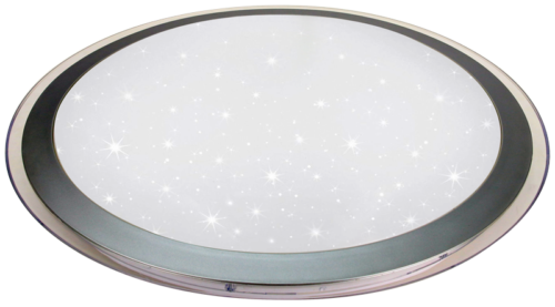 Lampa sufitowa LED z krawędzią grafitową sterowanaSKYR60W
