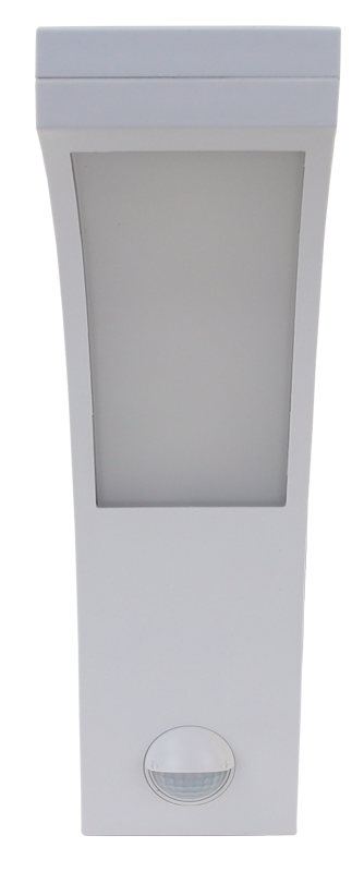 Oprawa naścienna LED z czujnikiem ruchu, zakrzywiona 230VAC 15W 140° SLI15W TRACON