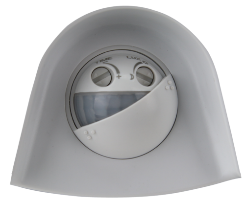 Oprawa naścienna LED z czujnikiem ruchu, okrągła 230VAC 10W 140° SLK10W TRACON
