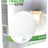 Oprawa naścienna LED z czujnikiem ruchu, okrągła 230VAC 10W 140° SLK10W TRACON