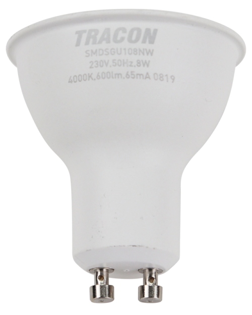 Żarówka spot LED SMD z chipem Samsung - obudowa plastikowaSMDSGU108NW