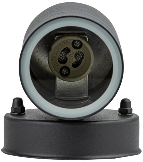 Reflektor ścienny, zewnętrzny, antracyt 100-240VAC 50Hz 1xGU10 SPGU10IPF1A TRACON