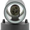 SPGU10IPF2A-2 Reflektor ścienny, zewnętrzny, antracyt 100-240VAC 50Hz 2xGU10 SPGU10IPF2A TRACON