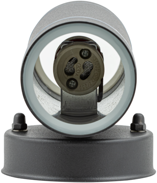 SPGU10IPF2A-2 Reflektor ścienny, zewnętrzny, antracyt 100-240VAC 50Hz 2xGU10 SPGU10IPF2A TRACON