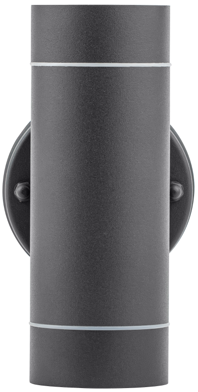 SPGU10IPF2A-3 Reflektor ścienny, zewnętrzny, antracyt 100-240VAC 50Hz 2xGU10 SPGU10IPF2A TRACON