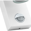 Reflektor ścienny zewnętrzny, z cz ruchu biały 100-240VAC 50Hz 2xGU10 SPGU10IPFS2F TRACON