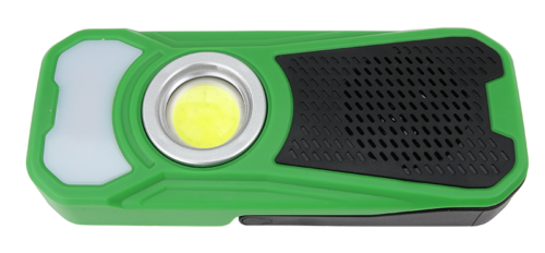 Akumulatorowa latarka LED z głośnikiem bluetooth 10/3W 6000K 3.7V 3000mAh STLBT10W TRACON