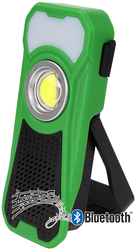Akumulatorowa latarka LED z głośnikiem bluetoothSTLBT10W
