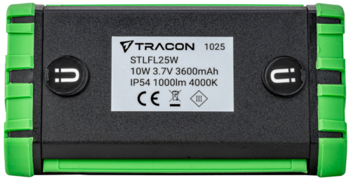 Akumulatorowy reflektor LED 10 W 4000 K 3.7 V STLFL25W TRACON