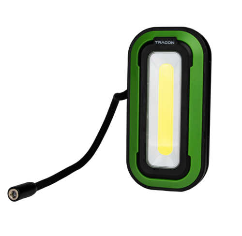 Latarka LED, akumulatorowa 10+2W 6500K 3.7V STLS10W TRACON
