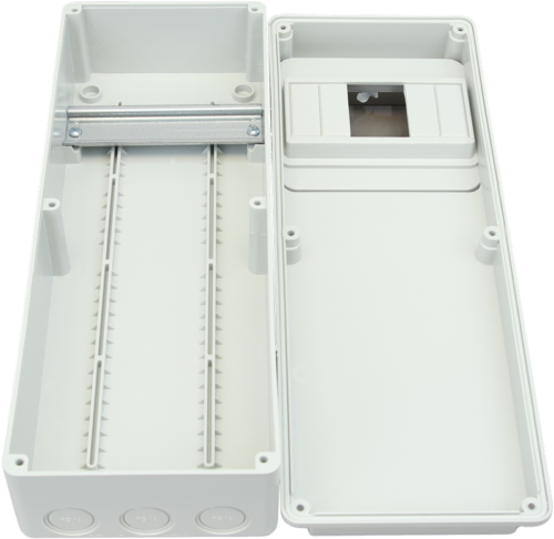 Pusta rozdzielnica przemysłowa, ABS 6 mod H×W×D=350×130×105mm IP55 TDB351377 TRACON